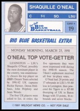 1990-91 Kentucky Big Blue Dream Team Award Winners